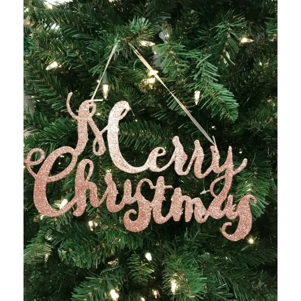 Christmas Shoppe oversized wreath